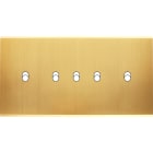 MODELEC - Façade Confidence Laiton Sat Double Horizontale 5 Basculeurs