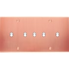 MODELEC - Façade Confidence Laiton Cuivre Satine Double Horizontale B5 à Vis