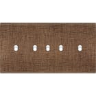 MODELEC - Façade Fascination Laiton Coslan Double Horizontale 5 Basculeurs