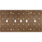 MODELEC - Façade Fascination Laiton Atlas Double Horizontale B5 à Vis