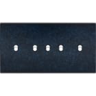 MODELEC - Façade Fascination Laiton Ombre Double Horizontale 5 Basculeurs