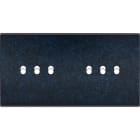 MODELEC - Façade Fascination Laiton Ombre Double Horizontale 6 Basculeurs