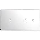 MODELEC - Façade Confidence Laiton Chrome Double Horizontale B1 B2