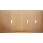 MODELEC - Façade Confidence Laiton Vieux Bronze Double Horizontale B1 B2