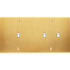 MODELEC - Façade Confidence Laiton Satine Double Horizontale B1 B2 à Vis