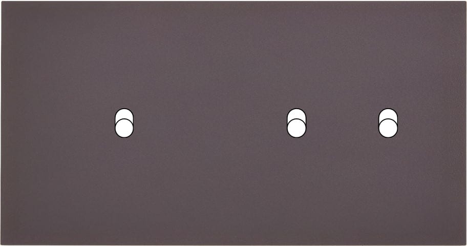 MODELEC - Façade Désir Anthracite Mat Double Horizontale B1 B2