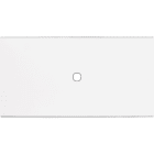 MODELEC - Façade Confidence Laiton Blanc Double Horizontale 1 Push