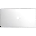 MODELEC - Façade Confidence Laiton Chrome Double Horizontale 1 Push