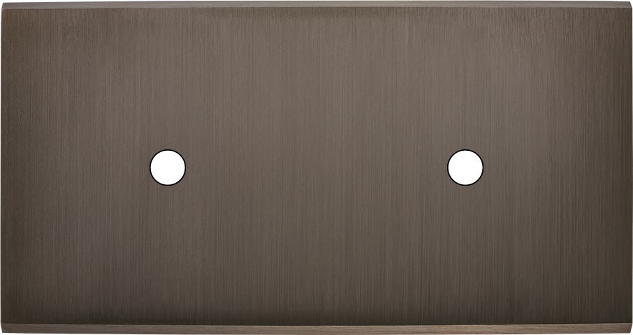 MODELEC - Façade Confidence Laiton Canon De Fusil Double Horizontale 2 Push