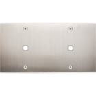 MODELEC - Façade Confidence Laiton Nickel Satine Double Horizontale P1 P1 à Vis