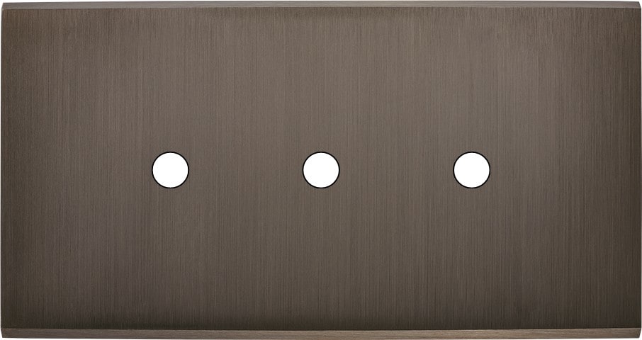 MODELEC - Façade Confidence Laiton Canon De Fusil Double Horizontale 3 Push