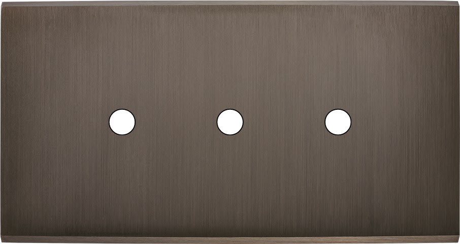 MODELEC - Façade Confidence Laiton Canon De Fusil Double Horizontale 3 Push