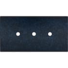 MODELEC - Façade Fascination Laiton Ombre Double Horizontale 3 Push