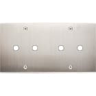 MODELEC - Façade Confidence Laiton Nickel Satine Double Horizontale P2 P2 à Vis