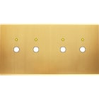 MODELEC - Façade Confidence Laiton Satine Double Horizontale P2+Led P2+Led Magnetique