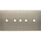 MODELEC - Façade Confidence Laiton Acier Double Horizontale 5 Push