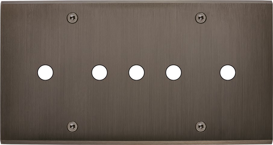 MODELEC - Façade Confidence Laiton Canon De Fusil Double Horizontale P5 à Vis