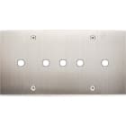 MODELEC - Façade Confidence Laiton Nickel Satine Double Horizontale P5 à Vis