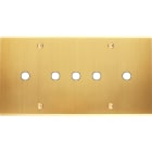 MODELEC - Façade Confidence Laiton Satine Double Horizontale P5 à Vis