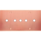 MODELEC - Façade Confidence Laiton Cuivre Satine Double Horizontale P5 à Vis