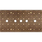 MODELEC - Façade Fascination Laiton Atlas Double Horizontale P5 à Vis