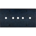 MODELEC - Façade Fascination Laiton Ombre Double Horizontale P5 à Vis