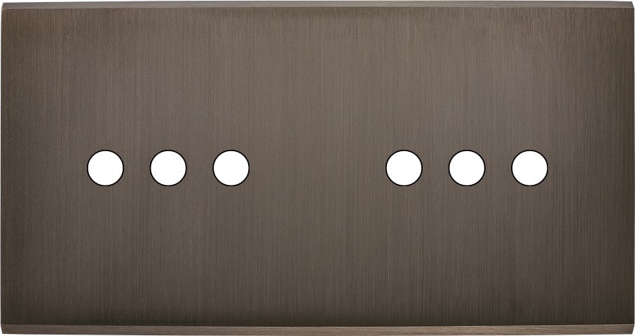 MODELEC - Façade Confidence Laiton Canon De Fusil Double Horizontale 6 Push