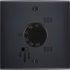 MODELEC - Façade Confidence Laiton Noir Mat Simple Th1 à Vis