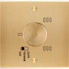 MODELEC - Façade Confidence Laiton Brosse Simple Th1 à Vis