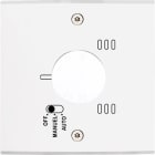 MODELEC - Façade Confidence Laiton Blanc Mat Simple Th1 à Vis