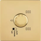 MODELEC - Façade Simple M en Laiton QPC 1 thermostat magnétique