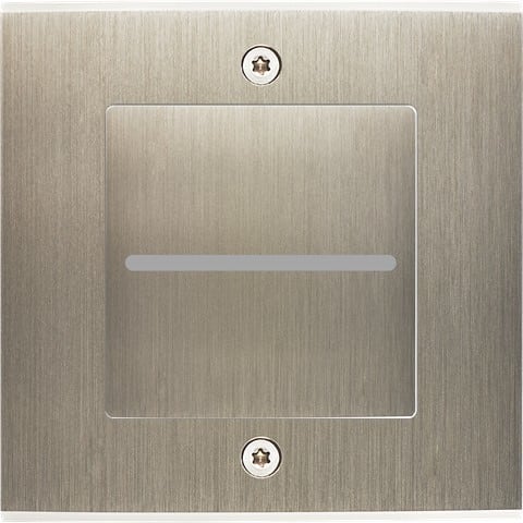 MODELEC - Façade Laiton Acier Bouton plat pour Variateur Bluetooth à vis
