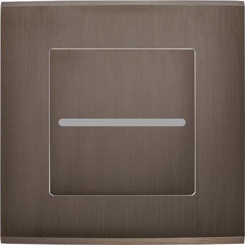 MODELEC - Façade Laiton Canon Bouton plat pour Variateur Bluetooth magnétique
