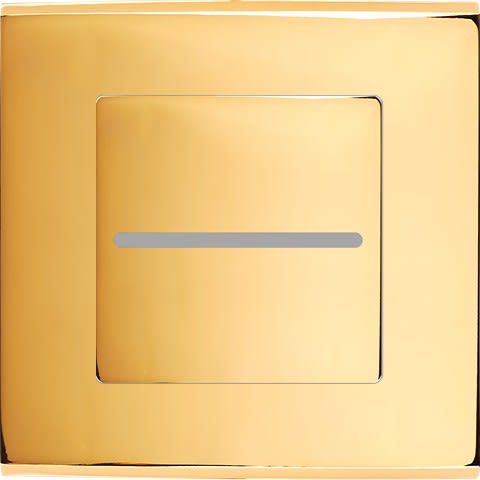 MODELEC - Façade Laiton Doré Bouton plat pour Variateur Bluetooth magnétique