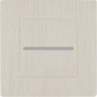 MODELEC - Façade Laiton Nickel Brossé Bouton plat pour Variateur Bluetooth magnétique