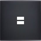 MODELEC - Façade Confidence Laiton Noir Mat Simple U1