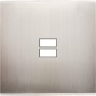 MODELEC - Façade Confidence Laiton Nickel Satine Simple U1