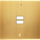 MODELEC - Façade Confidence Laiton Satine Simple U1 à Vis