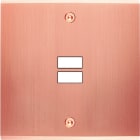 MODELEC - Façade Confidence Laiton Cuivre Satine Simple U1 à Vis