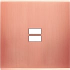 MODELEC - Façade Confidence Laiton Cuivre Satine Simple U1