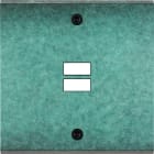 MODELEC - Façade Fascination Laiton Jade Simple U1 à Vis