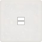 MODELEC - Façade Hitera Terrazzo Blanc Simple U1; Façade à clip.