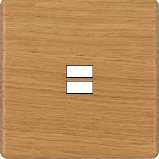 MODELEC - Façade Hitera Chene Clair Simple U1; Façade à clip.