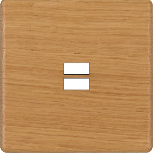 MODELEC - Façade Hitera Chene Clair Simple U1; Façade à clip.