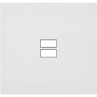 MODELEC - Façade Désir Blanc Mat Double Verticale B1 B1