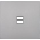 MODELEC - Façade Désir Alu Mat Double Verticale B1 B1