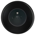 MODELEC - Façade Iris Noir Soft Touch Simple PC 2P+T