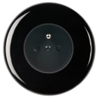 MODELEC - Façade Iris by MODELEC en porcelaine noire simple poste pour PC 2P+T