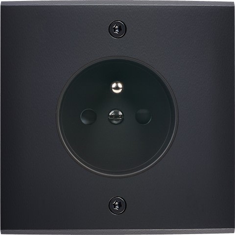 MODELEC - Façade Confidence Laiton Noir Mat Simple PC à Vis