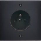 MODELEC - Façade Confidence Laiton Noir Mat Simple PC à Vis